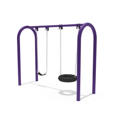China Park Factory Price Made In China Outdoor Children's Swing Playground Set for sale