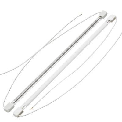 China 2500W 400V Infrared Heating Tubes white reflector for blowing machine for sale