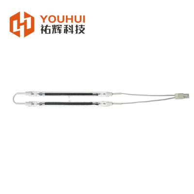 China Single Tube Carbon Felt Infrared Heating Lamp For Drying And Heating Water-based Paint for sale