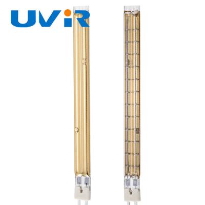 China Rohr-Infrarotlampen des Zwillings-415V, Kurzwelle-Infrarotheizung 1100W zu verkaufen