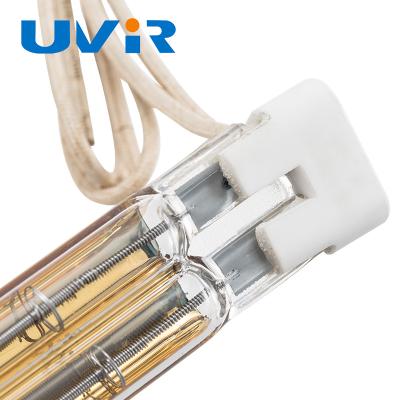 China Quarz-Infrarot-Lampen-Heizung 785W Ir, Goldreflektor-Infrarothalogen-Lampe zu verkaufen