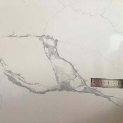 China modern modern calaccata kitchen counter top quartz with natural vein for kitchen island restaurant table top for sale