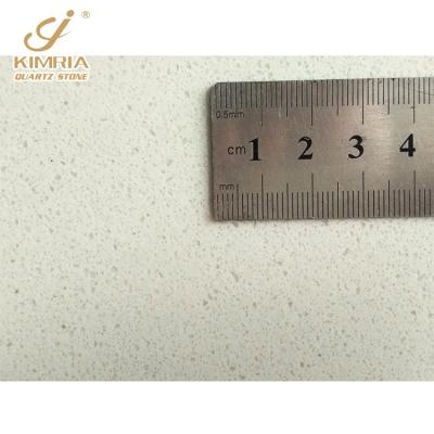 China Manufactured Modern Granite Look Quartz Stone Slab Kitchen Countertops Vanity Tops Customized White Quartz Stone Table Tops Factory for sale