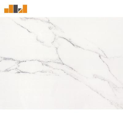 China Customized Modern Interior And Exterior Wall Decorative Nano Artificial White Marble Panel for sale
