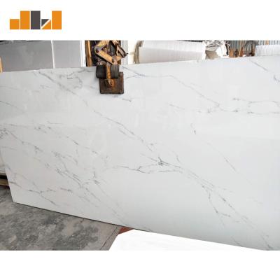 China Latest Modern Porous Crystallized White Artificial Glass Stone Marble for sale