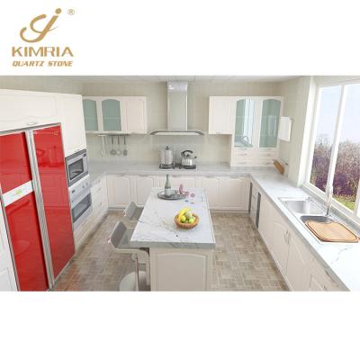 China Modern Customized Polished Engineered Stone Benchtops for sale