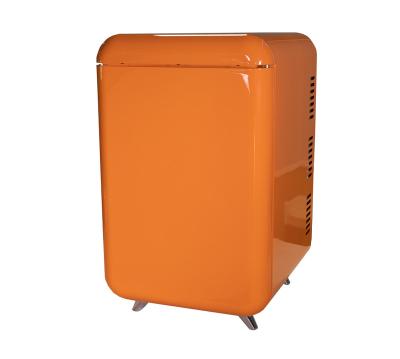 China Because-45F New 32L Plastic Solid Door COMPRESSOR Retro Refrigerator Compressor Cooling Mini Refrigerator Skincare Fridge Mini Refrigerator Hotel for sale
