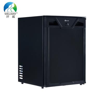 China 30L Absorption Small Hotel Mini Bar Fridge Refrigerator XC-30C Plastic Door Mini Fridge Hotel for sale
