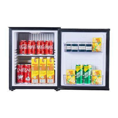 China Mini Fridge XC-40C Bar Hotel Solid Plastic Single Door Absorption 40 Liters Mini Bar Fridge Refrigerator for sale