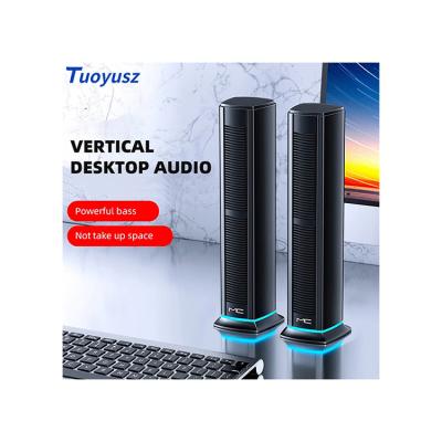 China Mini Home Smart Audio Subwoofer Modern Radio Loudspeaker Cute Music Light Desktop Speaker New for sale