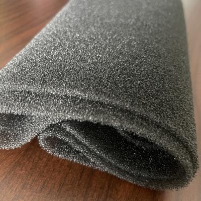China Polyurethane Dust Filter Black Flame Retardant Filter Mesh Sponge for sale