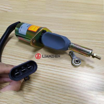 China Excavator R300 R320LC-7 Engine Stop Solenoid Fuel Pump Accessory Valve 3939018 3939019 SA-4889 Throttle Solenoid Valve 3936026 SA-4767 for sale