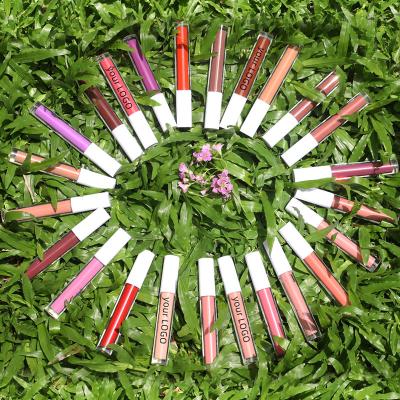 China Wholesale Nude Waterproof Private Label Matte Lipstick Liquid Sunscreen OCHAIN 24 Colors Custom Moq Small for sale