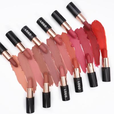 China OCHAIN Waterproof Design Your Own Logo High Pigment Non Transfer Luxury Matte Lipstick Waterproof Vegan for sale