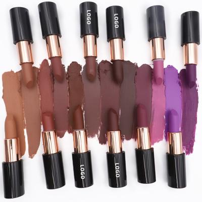 China OCHAIN Factory Direct Sale Waterproof Cruelty Free Vegan Girls Your Logo Golden Rose Matte Lipstick for sale