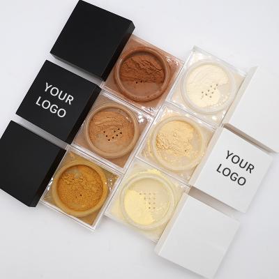 China Wholesale Moisturizer OCHAIN Pigment Private Label Low Moq High Setting Powder Oil-control Waterproof Loose Powder for sale