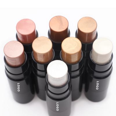 China OCHAIN Waterproof Vegan High Quality Ingredients Waterproof Pearl Private Label Highlighter Bar Stick Ultra Thin for sale
