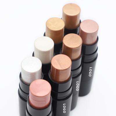 China OCHAIN Vegan Waterproof High Quality Ingredients Waterproof Ultra Fine Pearls Makeup Highlighter Bar Cream Stick for sale