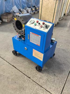 China With 4 Wheels Forging Process One-Piece Without Welding Points One-Piece Formed Material High Hardness Wear Resistance Oil Pump Pressure Hose Crimping Machine Dx68 Hose Crimper for sale