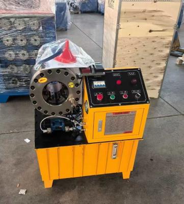 China 220v-415v Yellow 6-51mm BIG POWERFUL HOSE CRIMPING MACHINE Hydraulic Hose Crimping Machine for sale