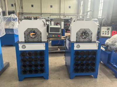 China 2 pulgadas PLC 5.5kw Máquina de prensado de manguera hidráulica 4kw Prensa de ajuste hidráulica Codo grande CBK-51B en venta