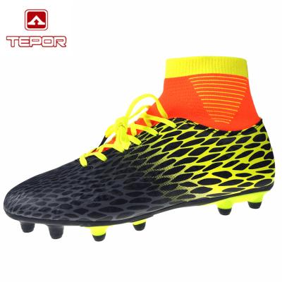 China Wholesale Fabric Custom Made Soccer Boots Football For Men , High Quality Indoor Soccer Boots for sale
