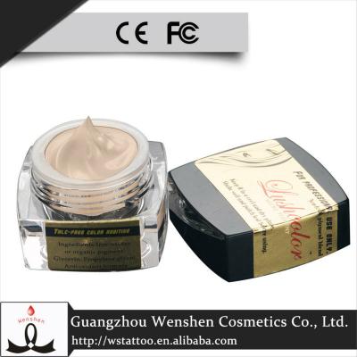 China Stabiles Pigment Lushcolor für Augenbrauen-Tätowierung Microblading, 14 Farben verfügbar zu verkaufen