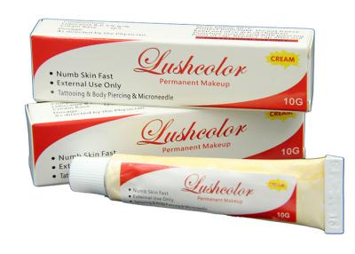 China Lushcolor-Schmerz-Endlippentätowierungs-taube Creme/Microblading-Versorgungen zu verkaufen