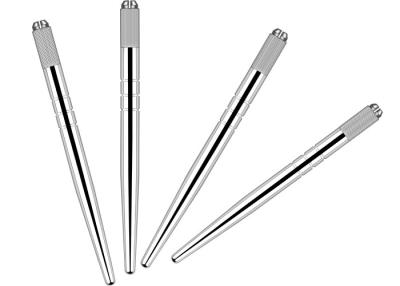 China Tätowierungs-Pen Silver Elementaroperation Microblading Hairstroking entkeimte manuelle zu verkaufen