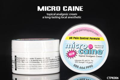 Chine Maquillage permanent crème anesthésique de douleur de contrôle de tatouage temporaire rapide de Microcaine à vendre