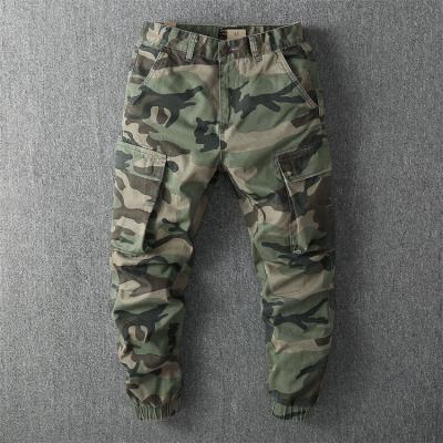 China Anti-Wrinkle High Quality Low Price Cotton Casual Pants Men Camouflage Trousers Military Cargo Pants For Men Army for sale