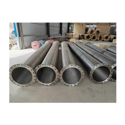 China Construction works Low price 304 stainless steel wedges ceramic wire screen pipe oil sand check screen pipe for sale for sale