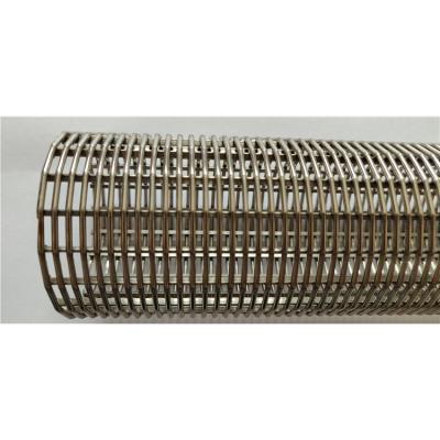 China Construction works Factory Price Chinese Metal Casing Stainless Steel 304 Johnson Wedge Wire Screen Pipe For Filter for sale