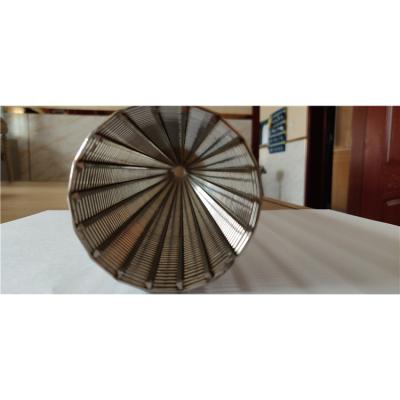 China Construction works Competitive Price Sale 304 Stainless Steel Johnson Wedge Wire Screen Pipe for Filter for sale