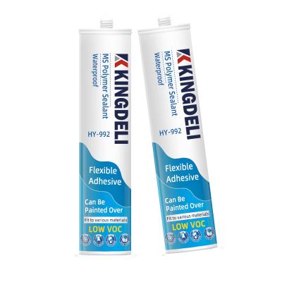 China GP Hybrid MS Polymer Adhesive Sealant Aquarium Caulk For Chimney for sale