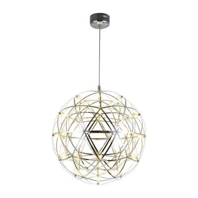 China China Suppliers Modern Production Styles Modern Wood Or RGB Stainless Steel Base Fiber Optic Chandelier for sale