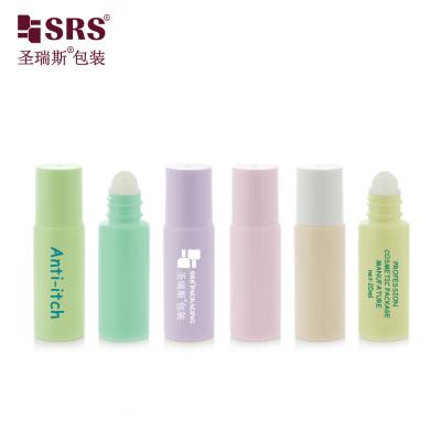 China Customized Painting PET18 Free Refillable Roll On Deodorant Bottle for sale