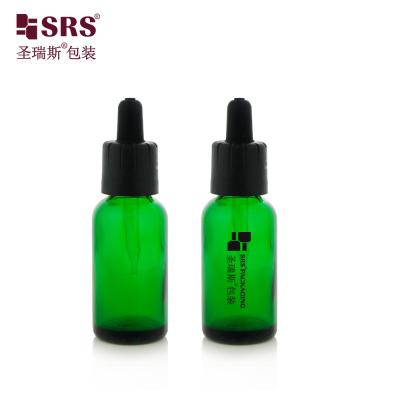 Κίνα D009 Στρογγυλό παχύ τοιχωμένο γυαλί 5ML 10ML 15ML 20ML 30ML 50ML 100ML Ασφαλής από παραβίαση για παιδιά φιαλίδιο σταγονιδιωτή για το ορό προσώπου προς πώληση