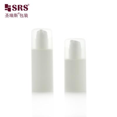 China PA213 30ml 50ml Forma oval Injeção personalizada Cor Plástico PP Bottle de bomba sem ar Embalagem cosmética à venda