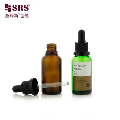 China D011 TE Druppelkap voor glazen fles Oog olie Verpakking Aanpassing Verpakking Cosmetica Te koop