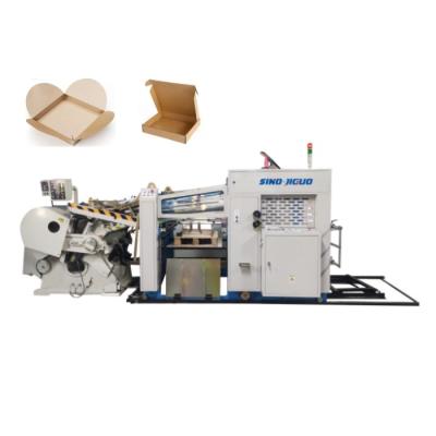 China Manipulator Automatic Die Cutting Creasing Machine For Carton Large Size 1360*960mm for sale