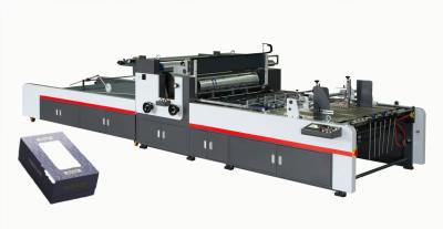 China SINO JIGUO TC-1250A Automatic Windows Patching Machine,Max. Film Size 960*420mm , Min Film Size:30*40mm, Cardboard:150-1500g/m Corrugated Ppaer:≤ 5mm for sale