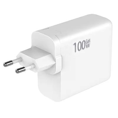 Κίνα 100w USB C φορτιστή 2 Pd 100W 30W Τύπος C Qc 3.0 2 Usb Port Υπερ-γρήγορη φόρτιση κινητό τηλέφωνο σπίτι πλέγμα ταξίδι προσαρμογέα τοίχου φορτιστή προς πώληση