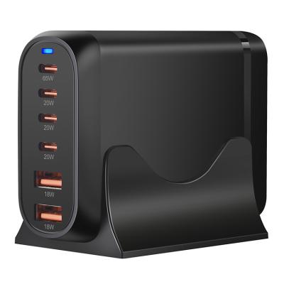 Κίνα OEM ODM 160w ταχεία φόρτιση τύπου c Adapter Charger Multiport 6 σε 1 USB c Hub προς πώληση