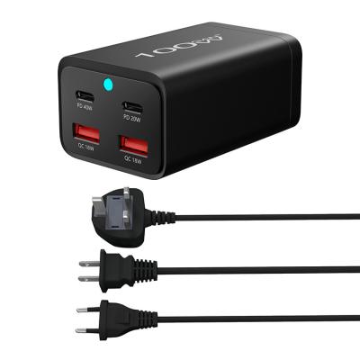 Κίνα Πολλαπλά 100w Pd φορτιστή 5 θύρες USB C φορτιστή μπλοκ ταχείας φόρτισης σταθμός επιφάνειας εργασίας φορτιστή ταξιδιωτικού τροφοδοτήματος για φορητό υπολογιστή προς πώληση