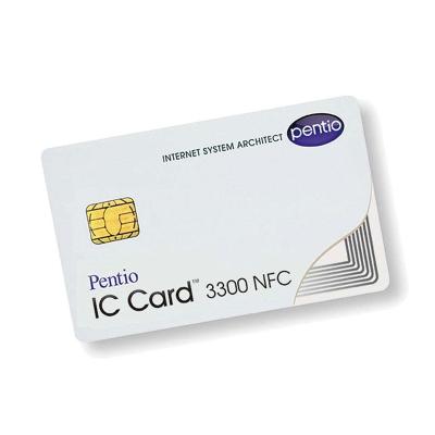China Waterproof / Custom Printable Smart Rfid Blank Contact Card Waterproof IC Smart Card Chip Custom Printable Credit Bank Card for sale