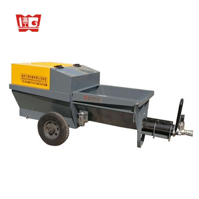 China Diesel Engine Cement Construction Mortar Plastering Spray Machine With Mixer Self Plastering Machine for sale