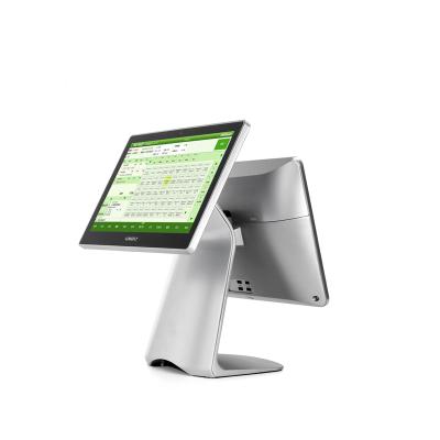 China Double Screen Windows Standing All In One For Supermarket 4G for sale