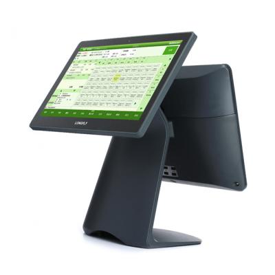 China Aluminum Design Windows Touch Panel All In One POS System J1900 for sale