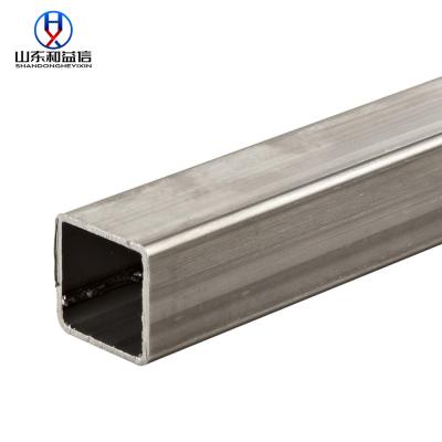 China ASTM High Tensile Strength 303 Stainless Steel Square Tube Offering Superior Load Bearing Capacity for sale